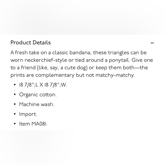 🔥🧣🔥 Madewell Red Bandana with Paisley Print - Picture 2 of 2